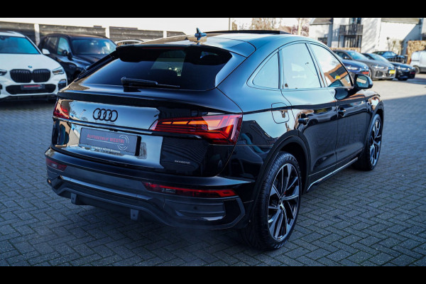 Audi Q5 Sportback 55 TFSI e Quattro | 2 x S-line | RS Zetels | Panorama | Luchtvering | Camera | Audi Drive Select | Apple Carplay