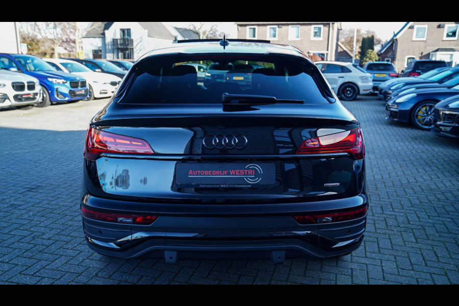 Audi Q5 Sportback 55 TFSI e Quattro | 2 x S-line | RS Zetels | Panorama | Luchtvering | Camera | Audi Drive Select | Apple Carplay