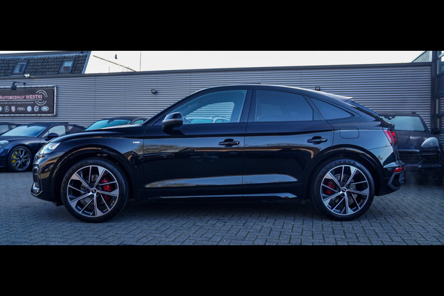 Audi Q5 Sportback 55 TFSI e Quattro | 2 x S-line | RS Zetels | Panorama | Luchtvering | Camera | Audi Drive Select | Apple Carplay