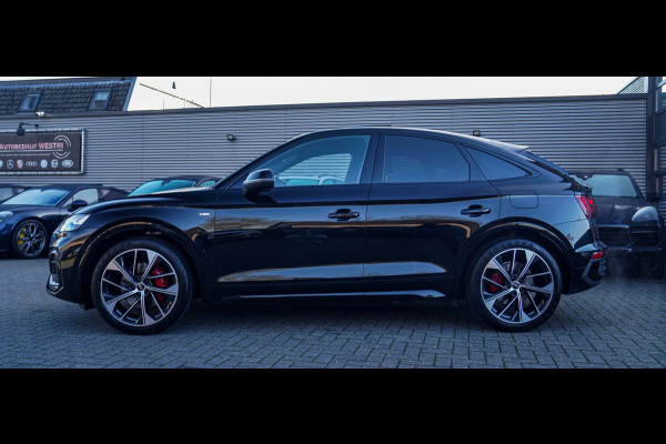 Audi Q5 Sportback 55 TFSI e Quattro | 2 x S-line | RS Zetels | Panorama | Luchtvering | Camera | Audi Drive Select | Apple Carplay