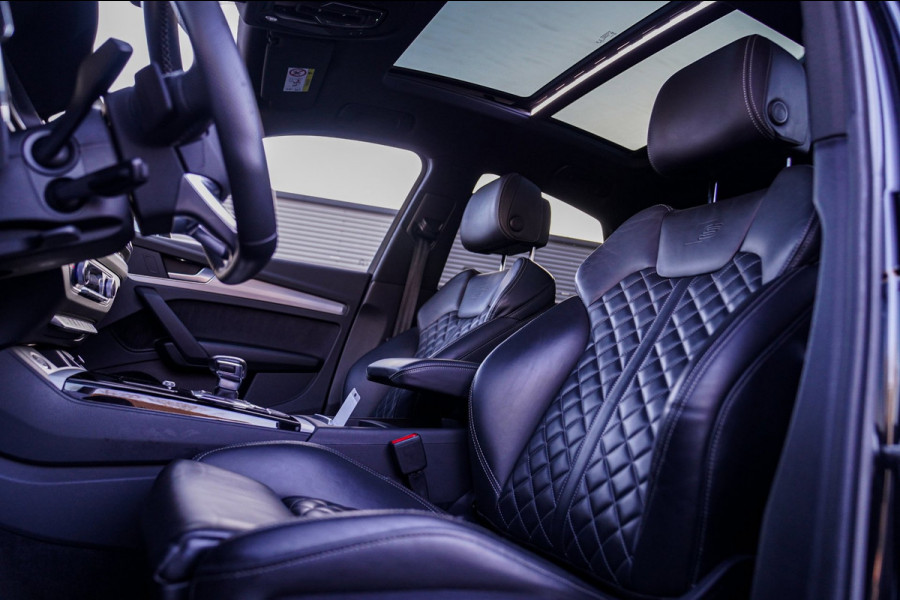 Audi Q5 Sportback 55 TFSI e Quattro | 2 x S-line | RS Zetels | Panorama | Luchtvering | Camera | Audi Drive Select | Apple Carplay