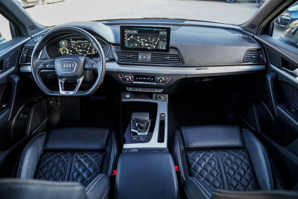 Audi Q5 Sportback 55 TFSI e Quattro | 2 x S-line | RS Zetels | Panorama | Luchtvering | Camera | Audi Drive Select | Apple Carplay