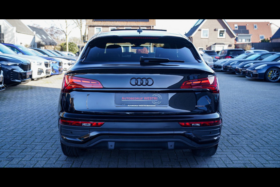 Audi Q5 Sportback 55 TFSI e Quattro | 2 x S-line | RS Zetels | Panorama | Luchtvering | Camera | Audi Drive Select | Apple Carplay