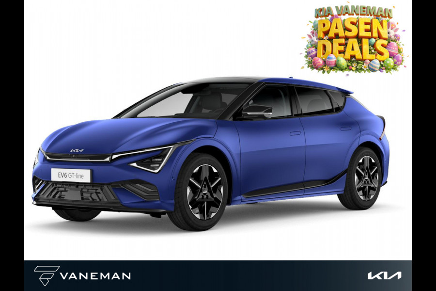 Kia Ev6 GT-Line 84 kWh | Navigatiesysteem full map | Panoramadak