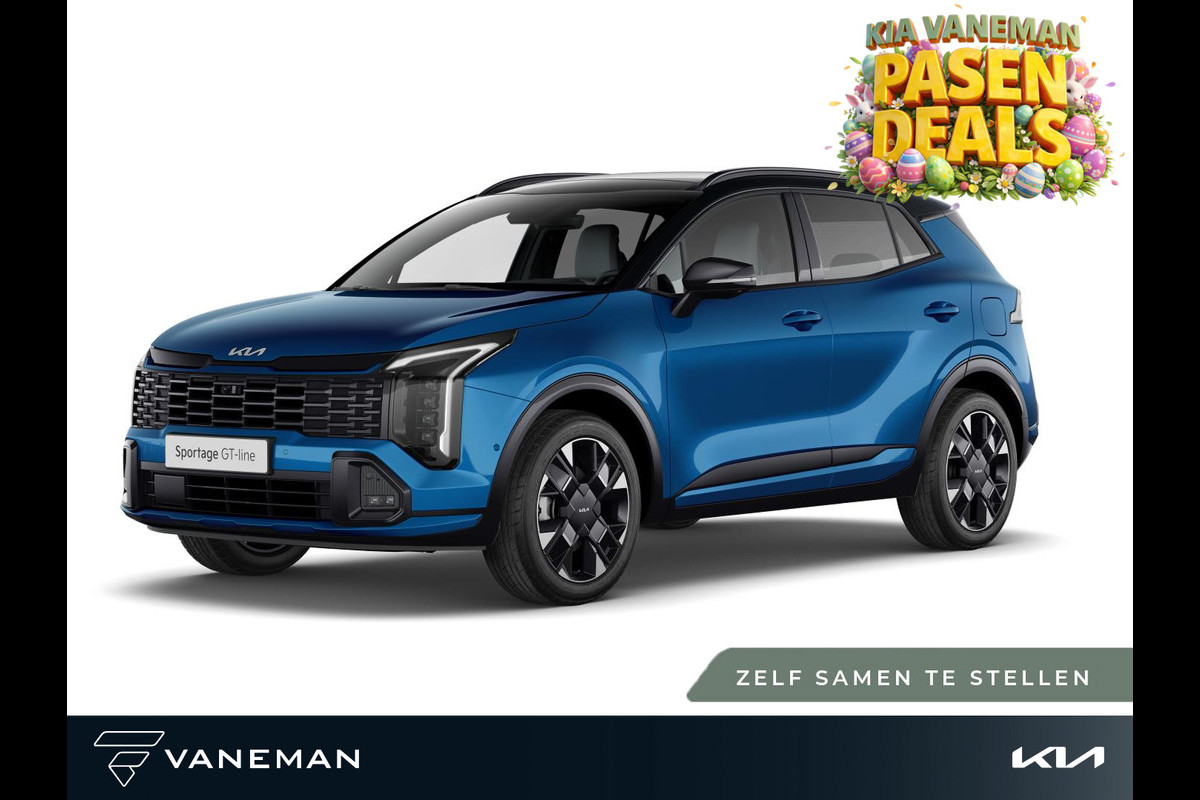 Kia Sportage 1.6 T-GDi Plug-in Hybrid GT-PlusLine | Dodehoekdetectie met correctie | Zelf samenstellen