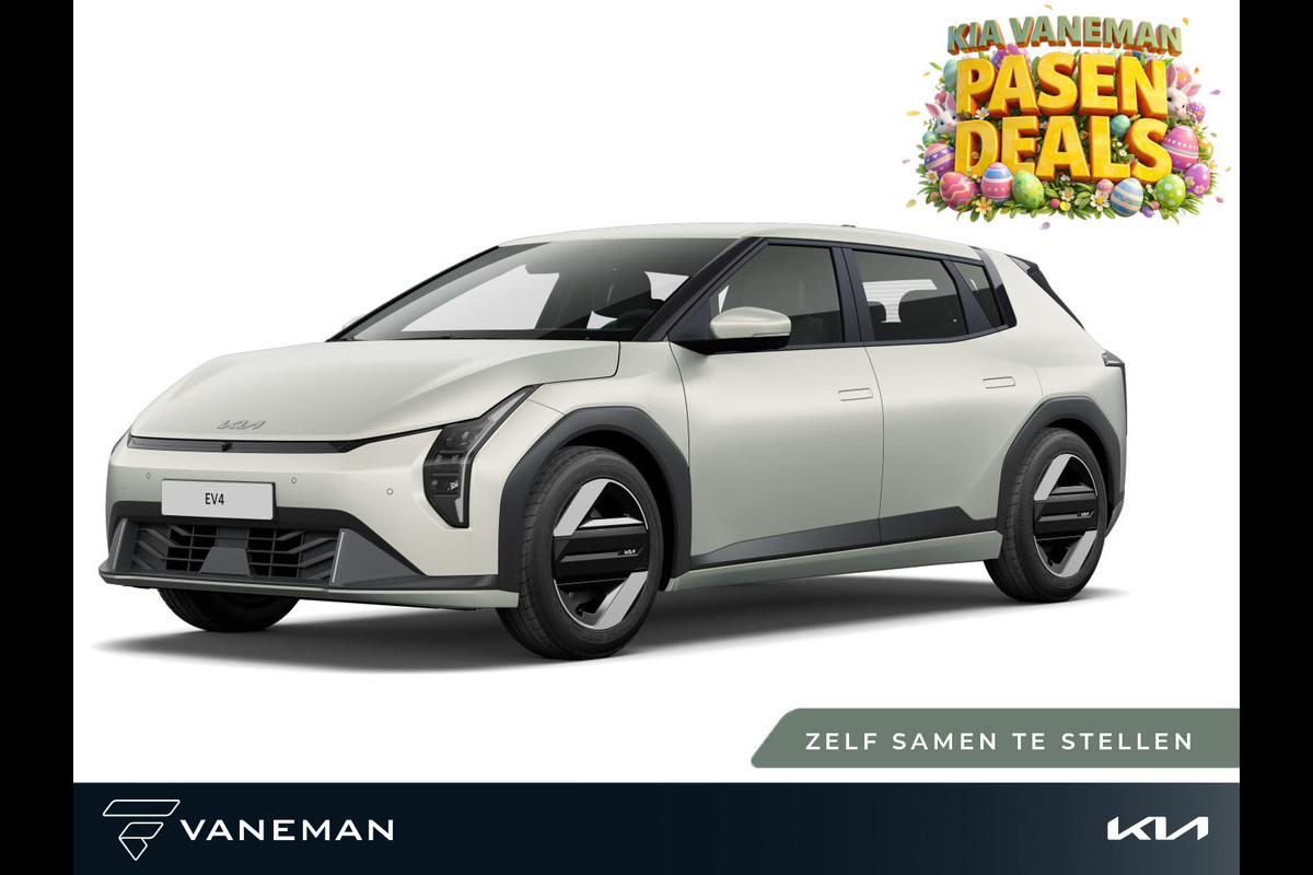 Kia EV4 Air 58.3 kWh | Cruise control adaptief met Stop&Go en stuurhulp | Zelf samenstellen