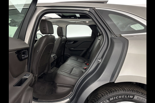 Jaguar F-Pace 3.0d First Edition AWD (INCL-BTW) Aut. *PANO | LEATHER | XENON | MEMORY-PACK | DIGI-COCKPIT | MERIDIAN-SOUND | NAVI-FULLMAP | CAMERA | HEATED-COMFORTSEATS | AMBIENTLIGHT | SHIFTPADDLES | ECC | PDC | CRUISE | TOWBAR