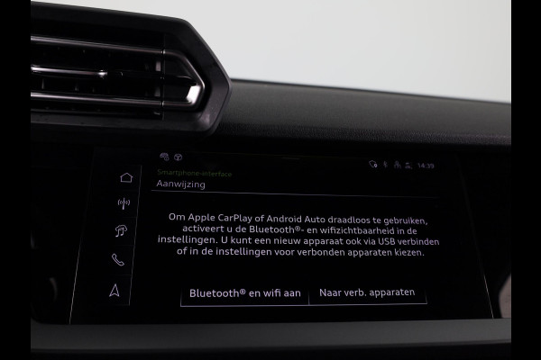 Audi A3 Sportback 40 TFSI e Advanced edition 204 pk S-tronic | Privé lease vanaf 655,- per maand | Verlengde garantie | Navigatie | Parkeersensoren (Park assist) | Achteruitrijcamera | Adaptieve cruise control | Stoelverwarming |