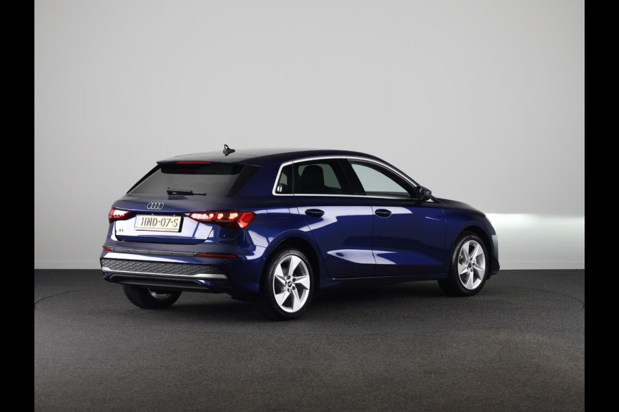 Audi A3 Sportback 40 TFSI e Advanced edition 204pk | Verlengde garantie | Navigatie | Extra getint glas | Verwarmbare voorstoelen