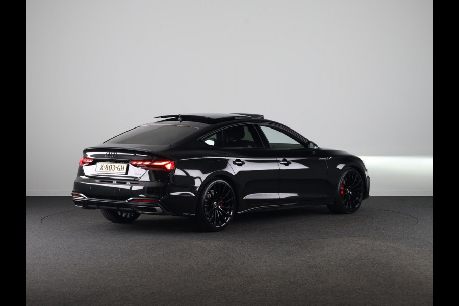 Audi A5 Sportback 40 TFSI quattro S edition 204pk | Panoramadak | Headup display | B&O | Memory | Demperregeling | Matrix LED | Keyless | ACC | Standkachel | Verlengde garantie