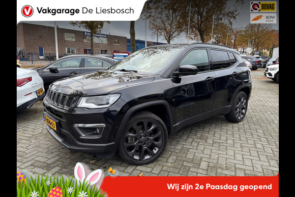 Jeep Compass 4xe 240 Plug-in Hybrid Electric S/ trekhaak / leder / navi / camera / boeken / Alpine audio