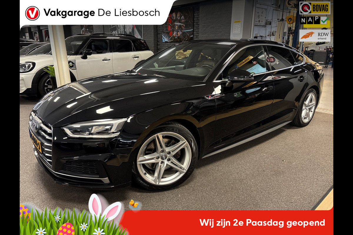 Audi A5 Sportback 2.0 TFSI Sport S-line Edition / leer / navi / boeken / origineel Nederlands