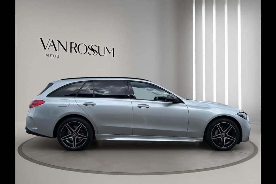 Mercedes-Benz C-Klasse 300 e AMG Line Premium Plus | Pano | 360 | Head -Up | Leder | Sfeer | Memory | Night Pakket | Trekhaak |