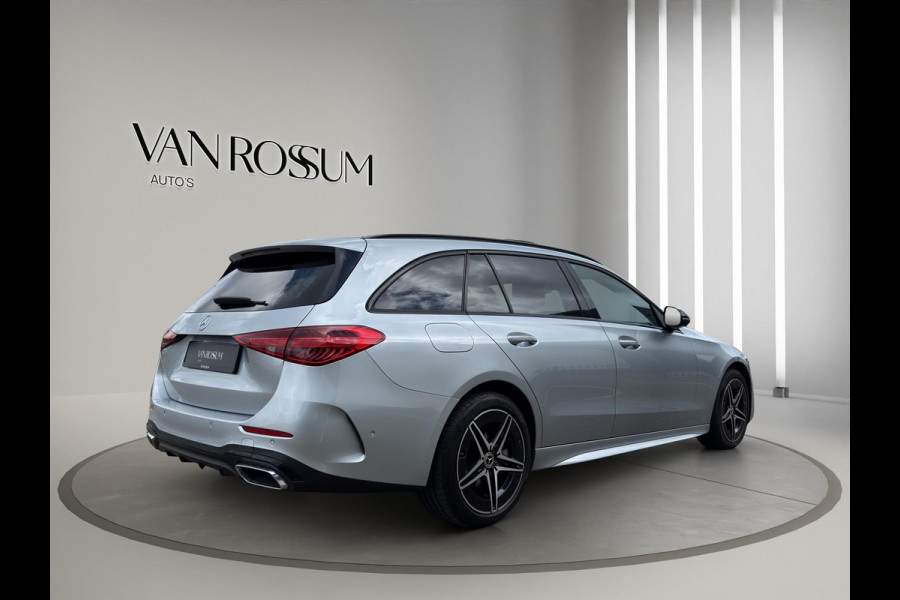 Mercedes-Benz C-Klasse 300 e AMG Line Premium Plus | Pano | 360 | Head -Up | Leder | Sfeer | Memory | Night Pakket | Trekhaak |