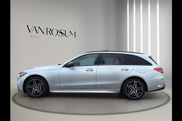Mercedes-Benz C-Klasse 300 e AMG Line Premium Plus | Pano | 360 | Head -Up | Leder | Sfeer | Memory | Night Pakket | Trekhaak |