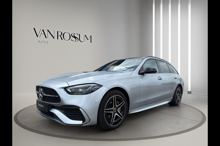 Mercedes-Benz C-Klasse 300 e AMG Line Premium Plus | Pano | 360 | Head -Up | Leder | Sfeer | Memory | Night Pakket | Trekhaak |