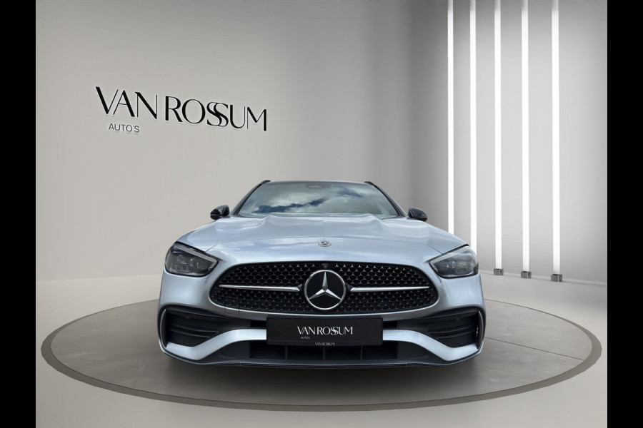 Mercedes-Benz C-Klasse 300 e AMG Line Premium Plus | Pano | 360 | Head -Up | Leder | Sfeer | Memory | Night Pakket | Trekhaak |