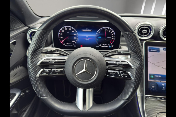 Mercedes-Benz C-Klasse 300 e AMG Line Premium Plus | Pano | 360 | Head -Up | Leder | Sfeer | Memory | Night Pakket | Trekhaak |