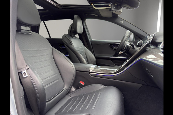 Mercedes-Benz C-Klasse 300 e AMG Line Premium Plus | Pano | 360 | Head -Up | Leder | Sfeer | Memory | Night Pakket | Trekhaak |