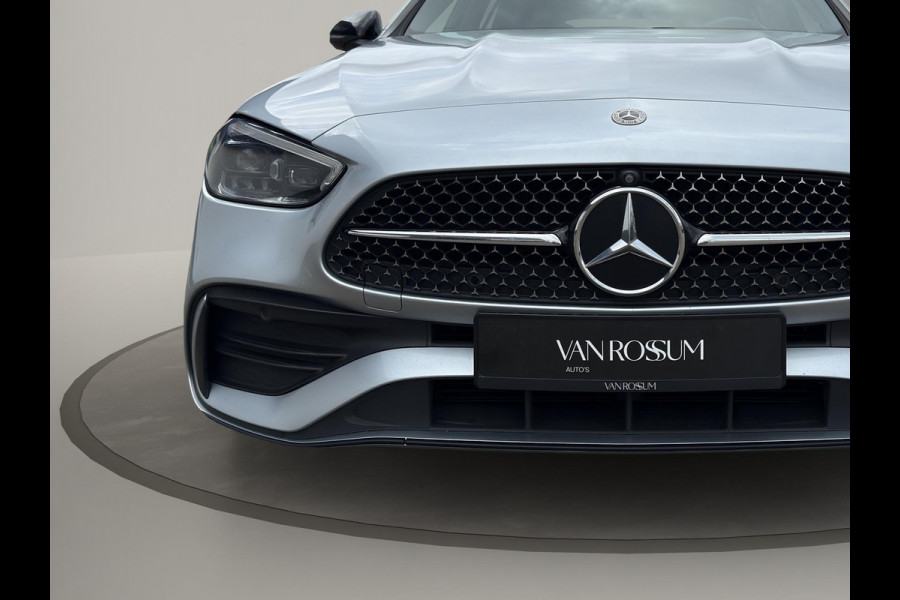 Mercedes-Benz C-Klasse 300 e AMG Line Premium Plus | Pano | 360 | Head -Up | Leder | Sfeer | Memory | Night Pakket | Trekhaak |