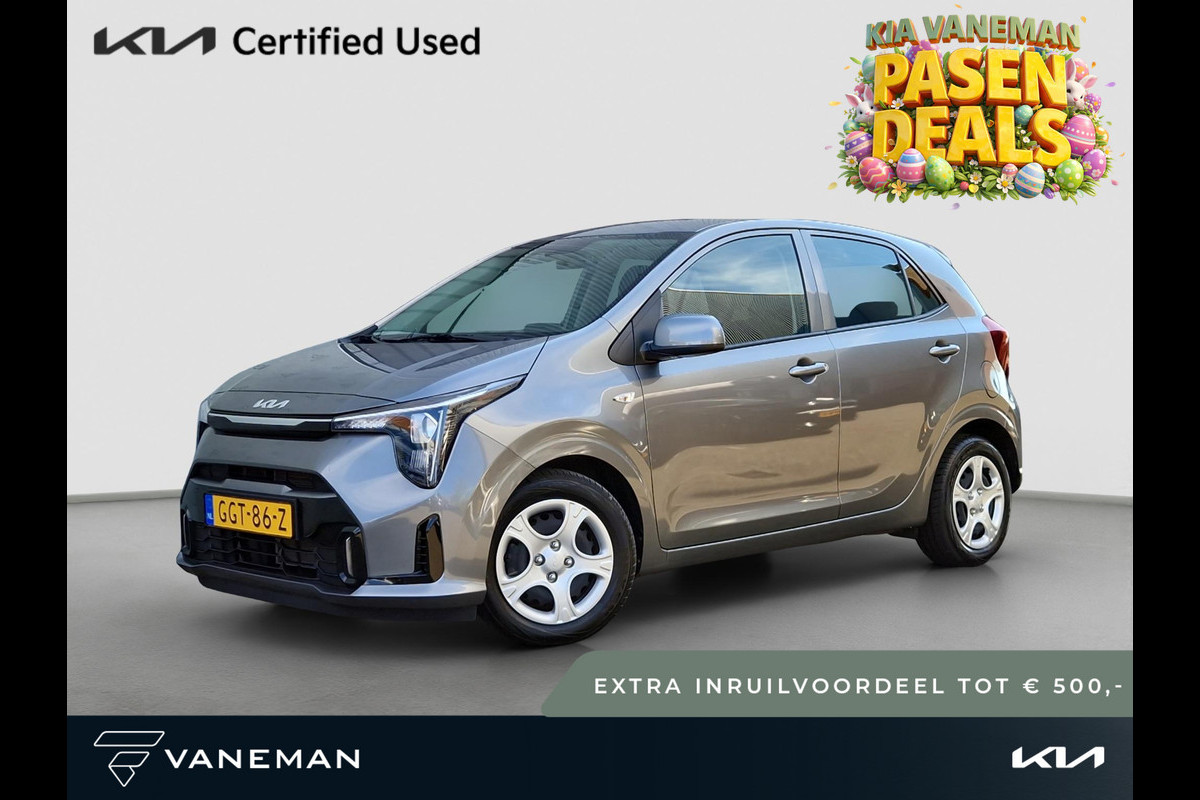 Kia Picanto 1.0 DPI DynamicLine | Tot € 500,- extra inruil tijdens dit Paasweekend! | Navi | Camera | Cruise | PDC | Android Auto / Apple Carplay |
