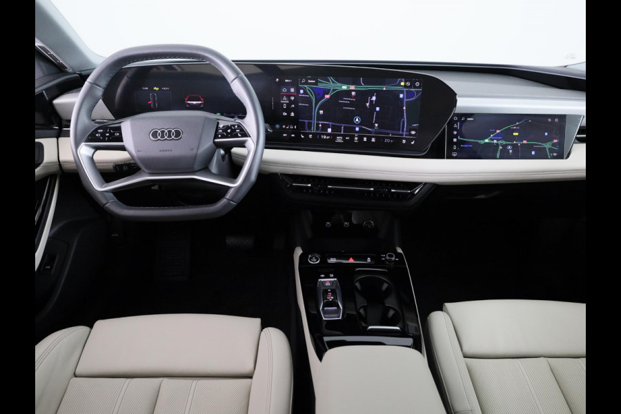 Audi A6 Avant e-tron Advanced edition performance 100 kWh 367pk | Adaptieve cruise controle | Stoelventilatie | Pack Tech Pro | Beige Leder