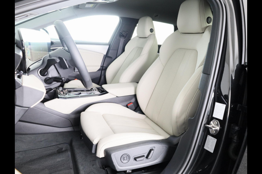 Audi A6 Avant e-tron Advanced edition performance 100 kWh 367pk | Adaptieve cruise controle | Stoelventilatie | Pack Tech Pro | Beige Leder