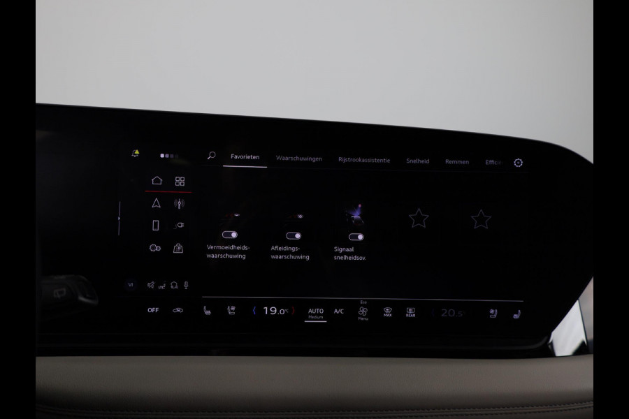 Audi A6 Avant e-tron Advanced edition performance 100 kWh 367pk | Adaptieve cruise controle | Stoelventilatie | Pack Tech Pro | Beige Leder