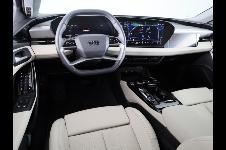 Audi A6 Avant e-tron Advanced edition performance 100 kWh 367pk | Adaptieve cruise controle | Stoelventilatie | Pack Tech Pro | Beige Leder