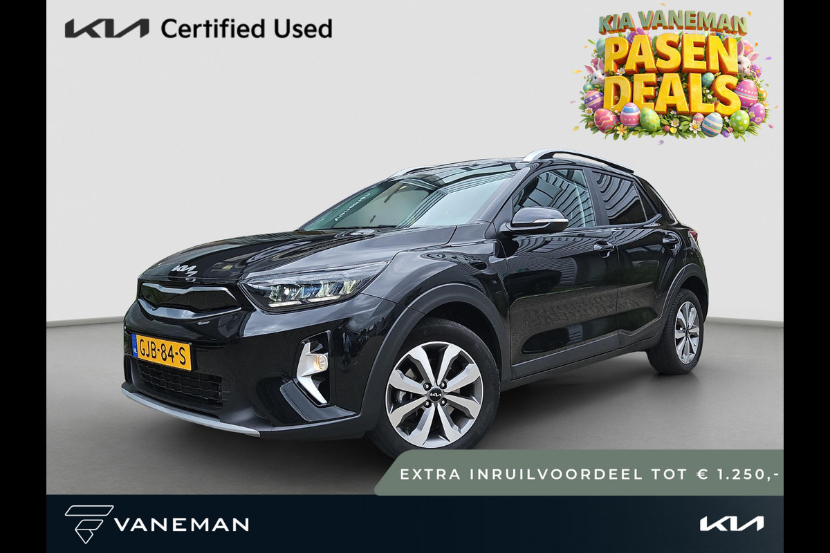 Kia Stonic 1.0 T-GDi MHEV DynamicPlusLine | Tot € 1.250,- extra inruil tijdens dit Paasweekend! | Stoel- en stuurverwarming | Cruise | Navi | Privacy Glass | Camera |