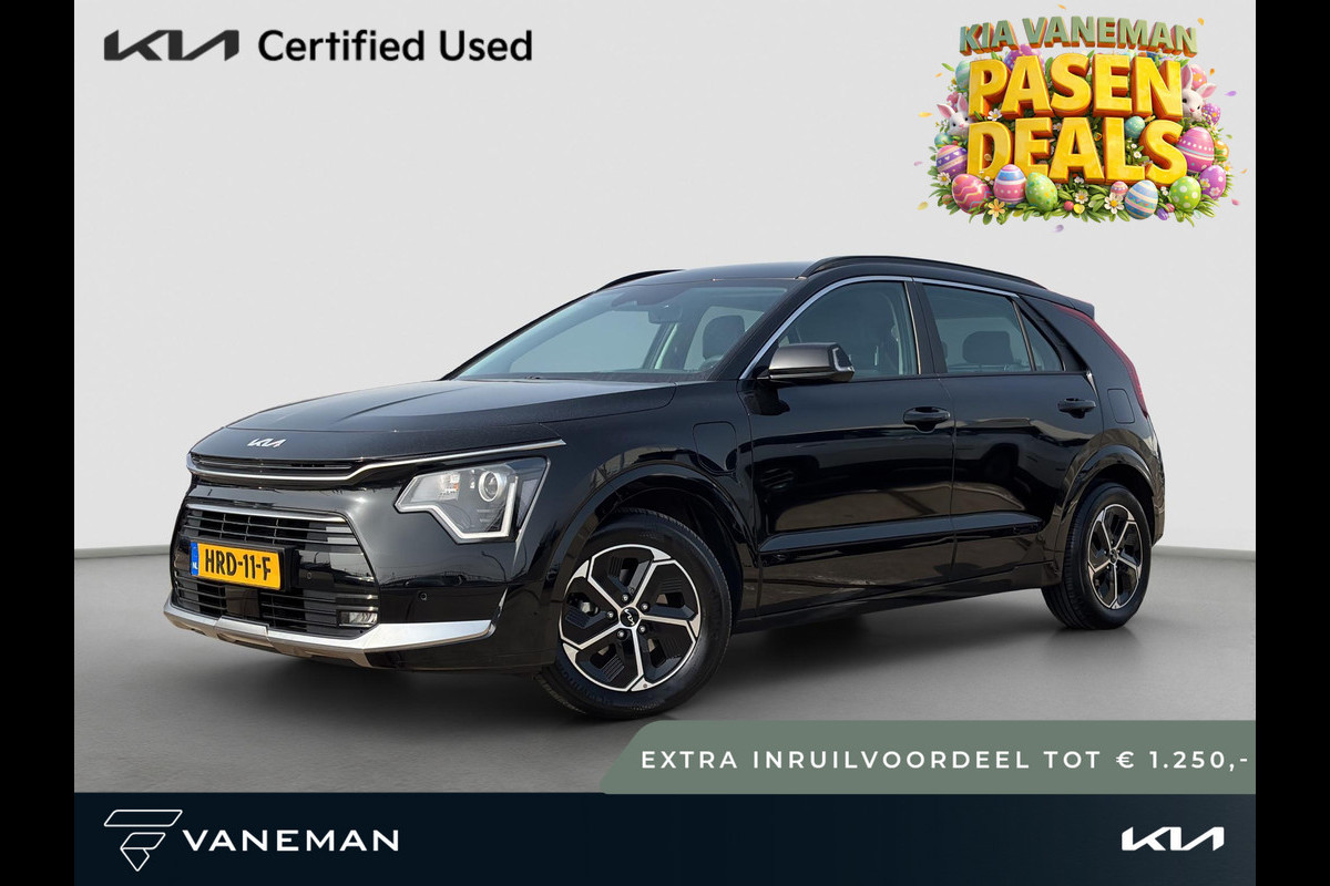 Kia Niro 1.6 GDi PHEV DynamicLine | Tot € 1.250,- extra inruil tijdens dit Paasweekend! | Automaat | Camera | Cruise | Sensoren | Apple Carplay & Android Auto | Navi |
