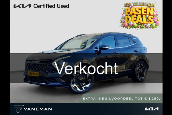 Kia Sportage 1.6 T-GDi Plug-in Hybrid AWD GT-Line | Tot € 1.250,- extra inruil tijdens dit Paasweekend! | Elektr. Stoelen | Schuif/Kanteldak | Adapt. Cruise | Carplay/Android Auto |