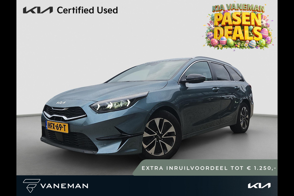 Kia Ceed Sportswagon 1.0 T-GDi MHEV Design Edition | Tot € 1.250,- extra inruil tijdens dit Paasweekend! | JBL | Automaat | Stoel- en Stuurverwarming | Lane Assist | Dode Hoek Assistentie |