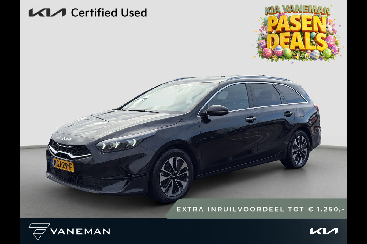 Kia Ceed Sportswagon 1.0 T-GDi MHEV Design Edition Automaat | Tot € 1.250,- extra inruil tijdens dit Paasweekend! | JBL | Stoel- en Stuurverwarming | Lane Assist | Dode Hoek Assistentie | Navi | Apple Carplay & Android Auto |