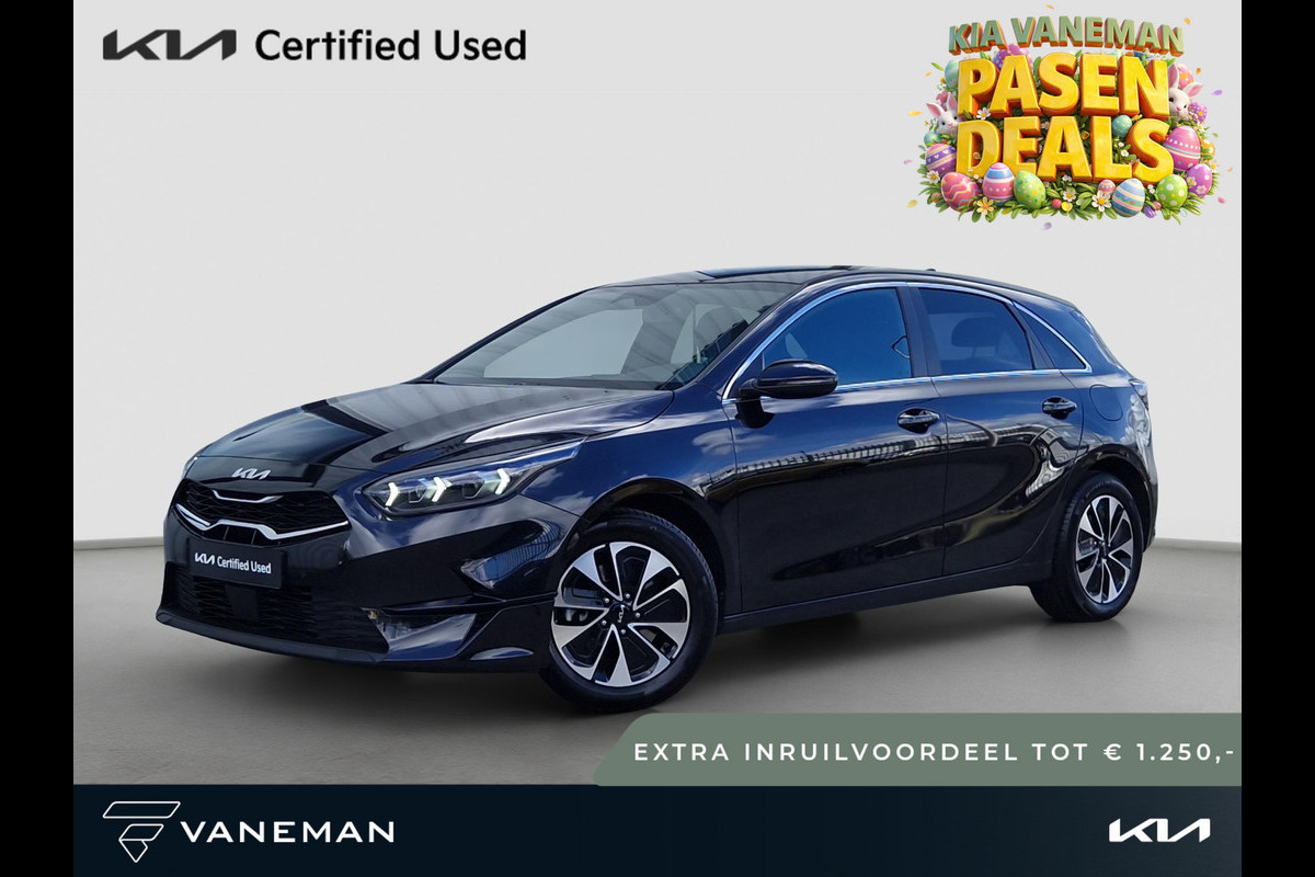Kia Ceed 1.0 T-GDi MHEV Design Edition Automaat | Tot € 1.250,- extra inruil tijdens dit Paasweekend! | JBL | Key-Less | Stoelverwarming | Dodehoek | PDC | LED |