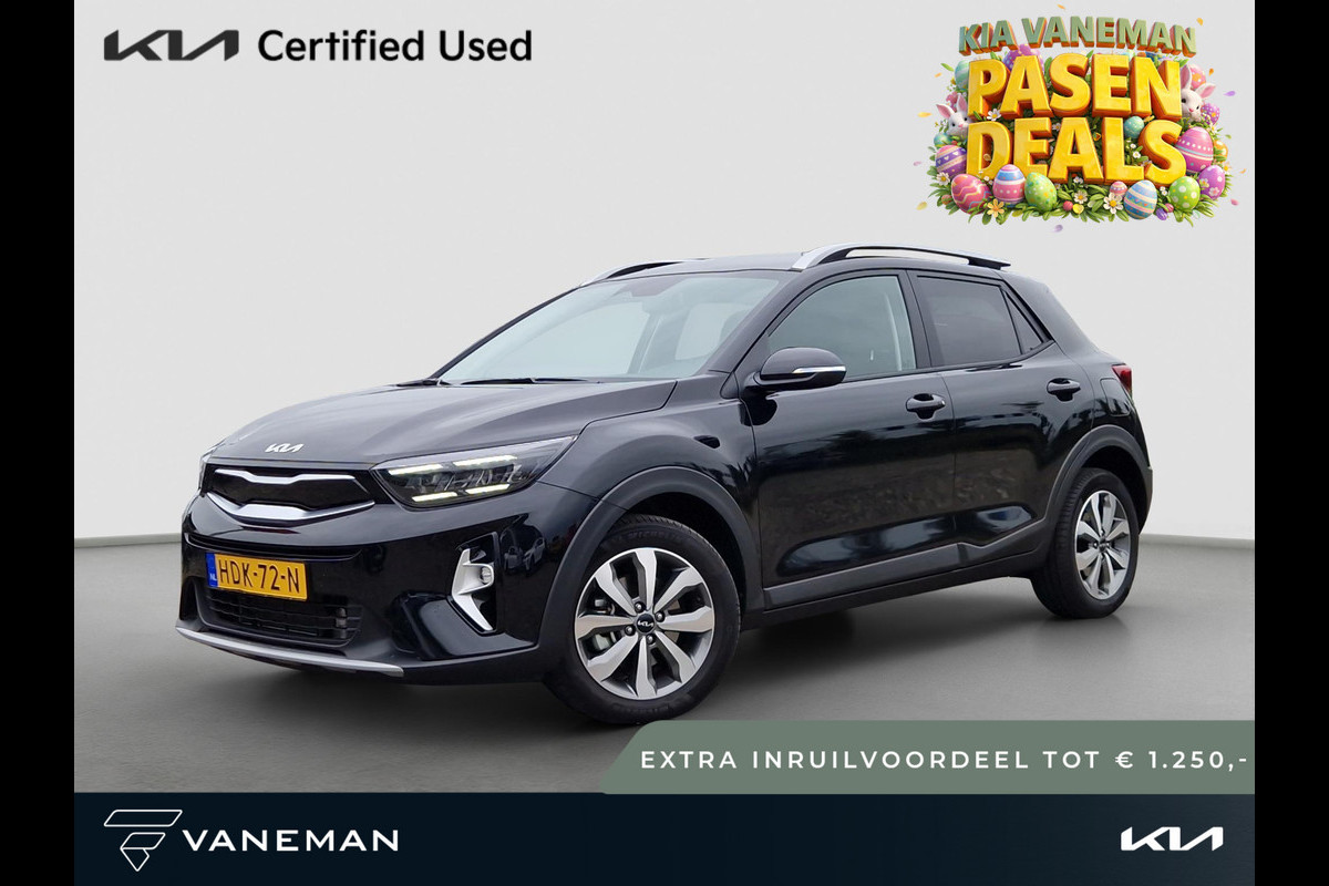 Kia Stonic 1.0 T-GDi MHEV DynamicPlusLine | Tot € 1.250,- extra inruil tijdens dit Paasweekend! | Stoelverwarming | Key-Less | Regensensor | Clima | Navi |