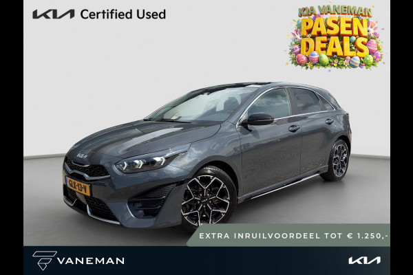 Kia Ceed 1.5 T-GDi GT-Line | Tot € 1.250,- extra inruil tijdens dit Paasweekend! | Navi | Clima | Cruise | Pano | Apple Carplay & Android Auto |