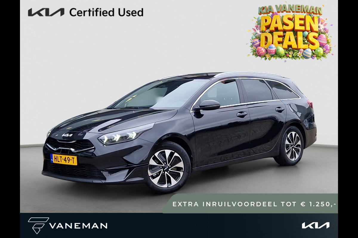 Kia Ceed Sportswagon 1.0 T-GDi Design Edition | Tot € 1.250,- extra inruil tijdens dit Paasweekend! | JBL | Stoel- en Stuurverwarming | Lane Assist | Dode Hoek Assistentie | Navi | Apple Carplay & Android Auto |