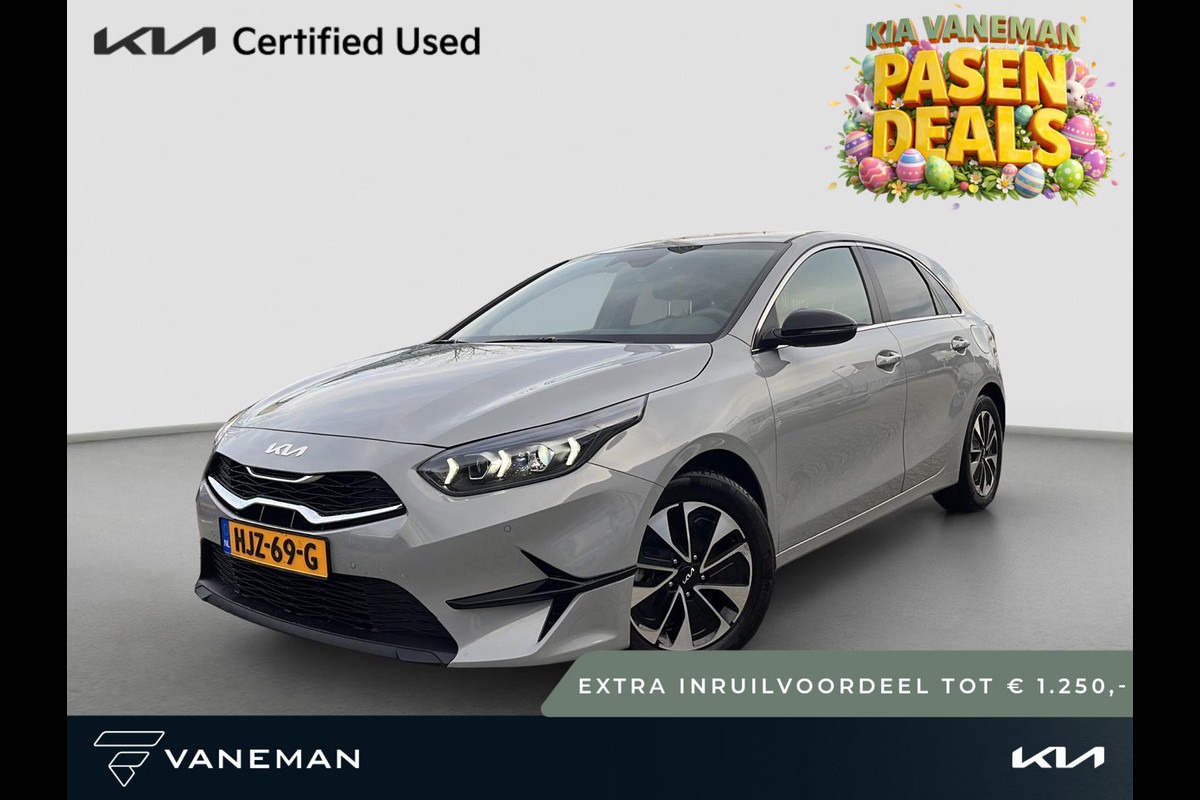 Kia Ceed 1.0 T-GDi Design Edition | Tot € 1.250,- extra inruil tijdens dit Paasweekend! | JBL | Stoel- en Stuurverwarming | Lane Assist | Dode Hoek Assistentie |