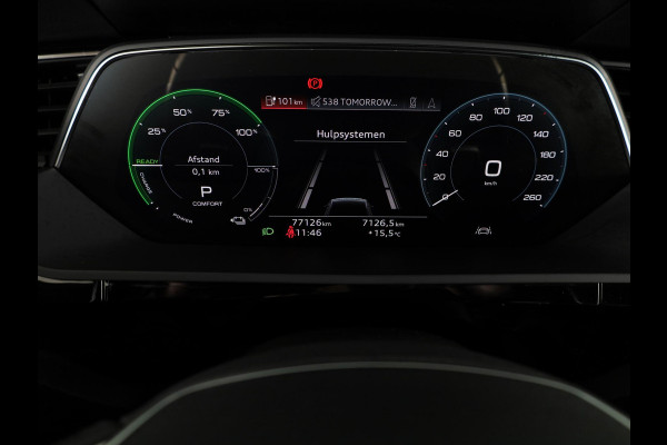 Audi e-tron 50 quattro edition 71 kWh 313 pk | SoH 99% | Navigatie | Trekhaak (afneembaar) | Parkeersensoren | Luchtvering |