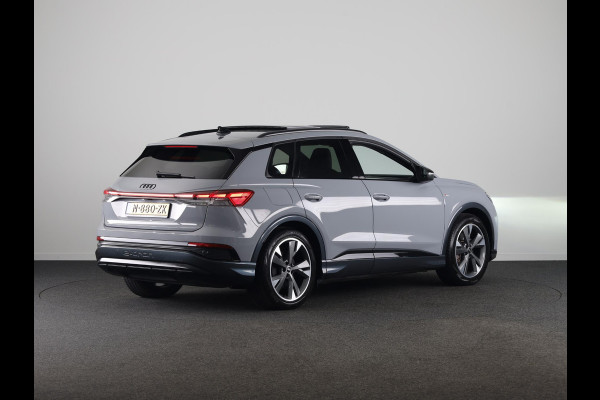 Audi Q4 e-tron 40 S-line 77kWh 204pk | SOH 94% | Panoramadak| Navigatie | Parkeercamera | Lederen bekleding | Keyless pakket | Head up display