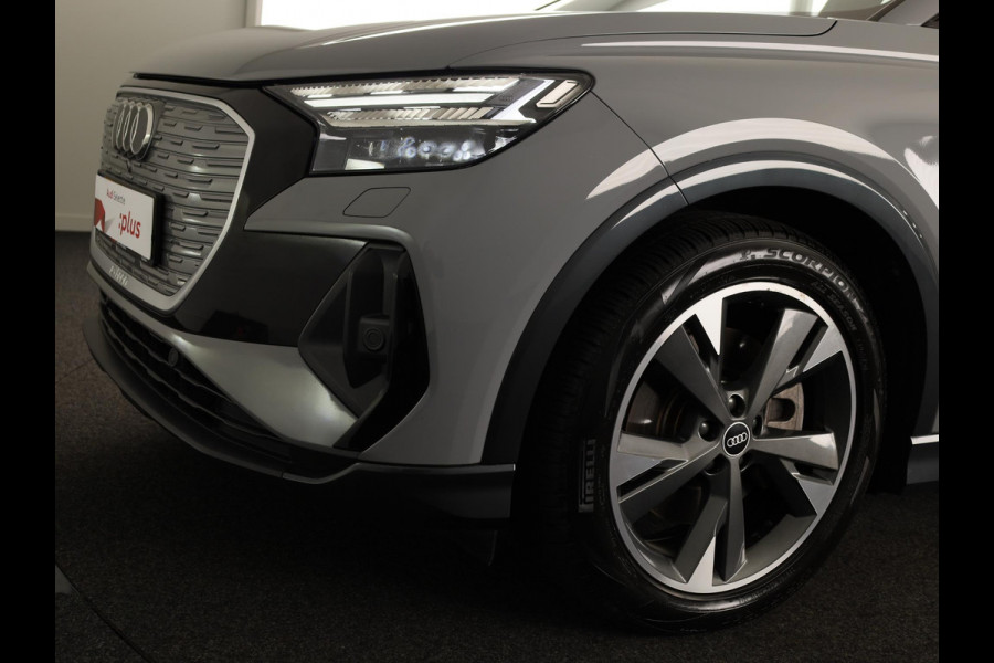 Audi Q4 e-tron 40 S-line 77kWh 204pk | SOH 94% | Panoramadak| Navigatie | Parkeercamera | Lederen bekleding | Keyless pakket | Head up display