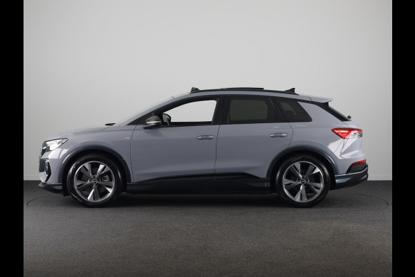 Audi Q4 e-tron 40 S-line 77kWh 204pk | SOH 94% | Panoramadak| Navigatie | Parkeercamera | Lederen bekleding | Keyless pakket | Head up display