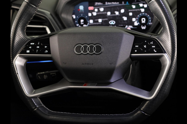 Audi Q4 e-tron 40 S-line 77kWh 204pk | SOH 94% | Panoramadak| Navigatie | Parkeercamera | Lederen bekleding | Keyless pakket | Head up display