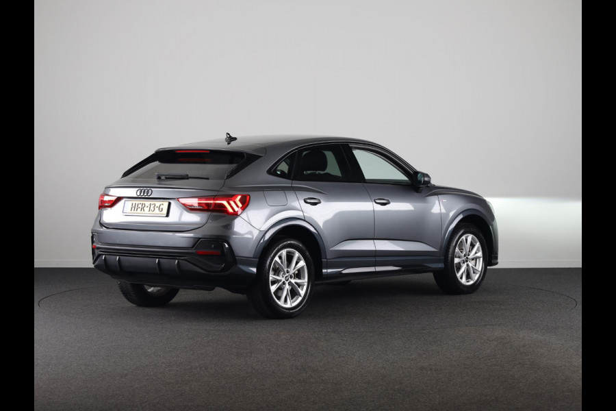 Audi Q3 Sportback 45 TFSI e S Edition 245pk | Verlengde garantie | Navigatie | Verwarmnbare voorstoelen | Dode hoek detectie | Adaptieve cruise controle