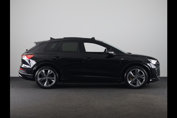 Audi Q4 e-tron 40 Launch edition S Competition 77 kWh 204pk | SoH 93% | Panoramadak | Head-up Display | Navigatie | Stoelverwarming