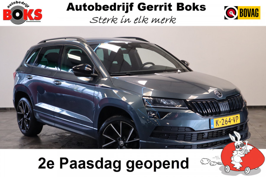 Škoda Karoq 1.5 TSI ACT Sportline Business Navi Camera 19'' ACC ECC Canton ! 2e Paasdag geopend van 12.00 tot 17:00u !
