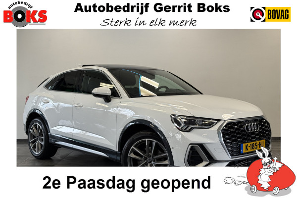 Audi Q3 Sportback 35 TFSI Pro-Line S ACC PDC VCP Elek. Stoelen Panoramadak Trekhaak ! 2e Paasdag geopend van 12.00 tot 17:00u !