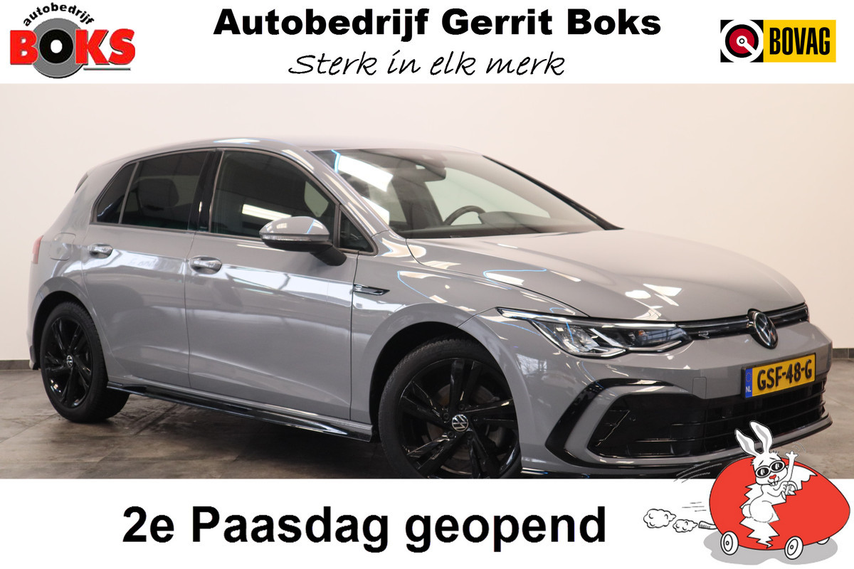 Volkswagen Golf 1.5 eTSI R-Line Business Full-led Navigatie Adaptive-Cruise ! 2e Paasdag geopend van 12.00 tot 17:00u !