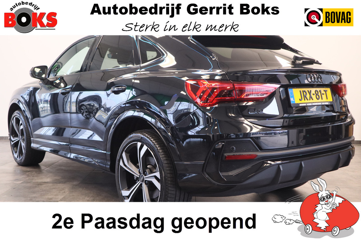 Audi Q3 Sportback 45 TFSI e S Edition Sonos 20'' Camera PDC ECC ! 2e Paasdag geopend van 12.00 tot 17:00u !